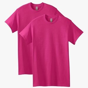 Vibrant Pink Short Sleeve Women's Tee